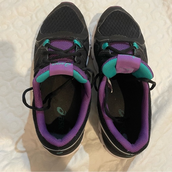 ASICS Gel Craze TR Running Shoe Training Women’s Size 8 Black Purple Gym Workout - Picture 8 of 10